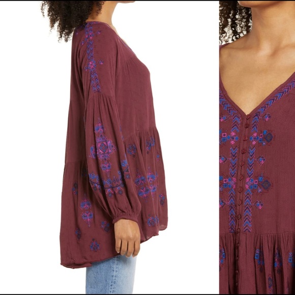NWT Free People Arianna Tunic - Picture 7 of 12
